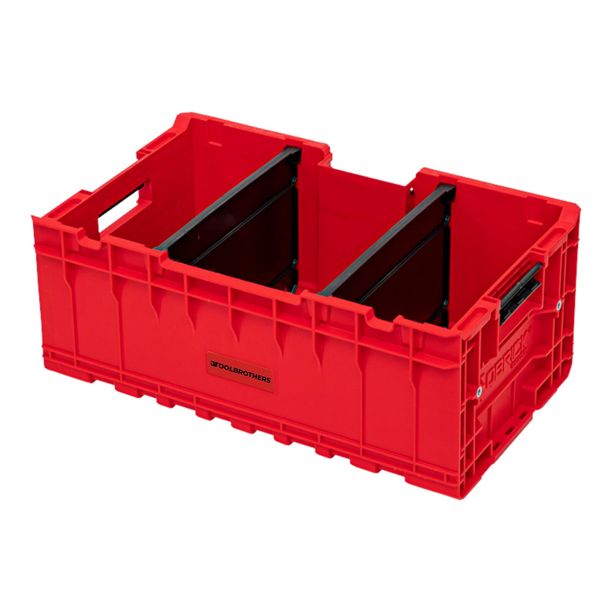 Toolbrothers RHINO XXL Werkzeug Box ULTRA Custom 35 l stapelbar mit herausnehmbaren Trennwänden