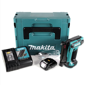 Makita DPT 353 RY1J Akku Stiftnagler 18 V 15 - 35 mm + 1x Akku 1,5 Ah + Ladegerät + Makpac