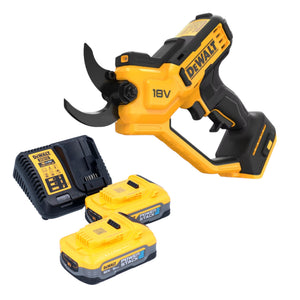 DeWalt DCMPP 568 H2 Akku Astschere 18 V 38 mm + 2x Powerstack Akku 5,0 Ah + Ladegerät
