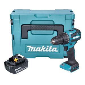 Makita DHP 490 M1J Akku Schlagbohrschrauber 18 V 65 Nm Brushless + 1x Akku 4,0 Ah + Makpac - ohne Ladegerät