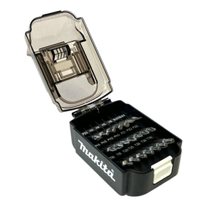 Makita B-68323 Bit Set 50 mm 21 tlg. im Akku Format Schlitz / Phillips / Pozidriv / Torx / Innensechskant