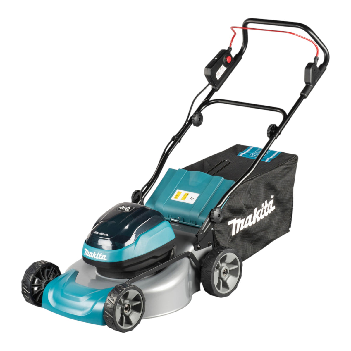 Tondeuse à gazon sans fil Makita DLM 466 Z 36 V (2x 18 V) 46 cm Brushless Solo - sans batterie, sans chargeur