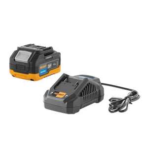 Procraft Starter Set 20 V 20/4A Schnell Ladegerät + 1x 20/4 Industrial Akku 4,0 Ah