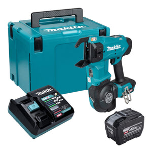 Makita TR 001 GE101 Akku Bewehrungsverbinder 40 V max. 1,6 mm Brushless + 1x Akku 8,0 Ah + Ladegerät + Makpac