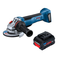 Bosch GWS 18V 10 P Professional Akku Winkelschleifer 18 V 125 mm Brushless 1x ProCORE Akku 5 5 Ah ohne Ladegeraet 0 - toolbrothers