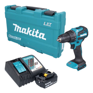 Makita DHP 490 RM1K Akku Schlagbohrschrauber 18 V 65 Nm Brushless + 1x Akku 4,0 Ah + Ladegerät + Koffer