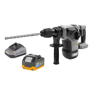 Procraft Industrial HD20B-BB Akku Kombihammer 20 V 5 J SDS plus Brushless + 1x Akku 4,0 Ah + Ladegerät