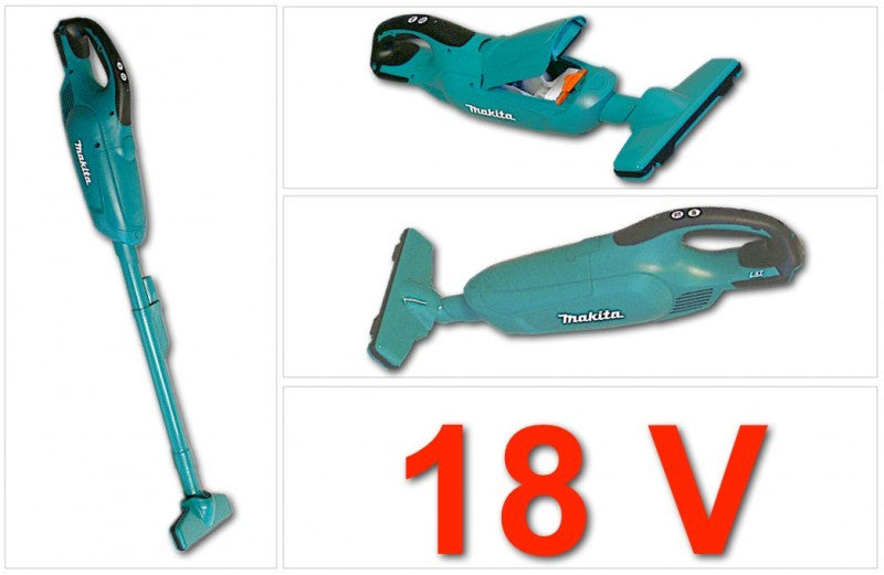 Makita BCL 182 Z 18V Li-ion cordless hoover GREEN solo - solo l'apparecchio senza accessori, senza batteria e caricabatterie