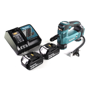 Makita DMP 180 RM Akku Kompressor 18 V 8,3 bar + 2x Akku 4,0 Ah + Ladegerät