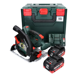 Metabo KS 18 LTX 57 Akku Handkreissäge 18 V 165 mm + 2x Akku 10,0 Ah + Ladegerät + metaBOX