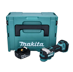 Makita DTM 52 F1J Akku Multifunktionswerkzeug 18 V Starlock Max Brushless + 1x Akku 3,0 Ah + Makpac - ohne Ladegerät
