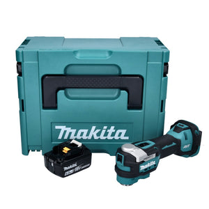 Makita DTM 52 G1J Akku Multifunktionswerkzeug 18 V Starlock Max Brushless + 1x Akku 6,0 Ah + Makpac - ohne Ladegerät