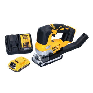 DeWalt DCS 334 D1 Akku Pendelhub Stichsäge 18 V Brushless + 1x Akku 2,0 Ah + Ladegerät
