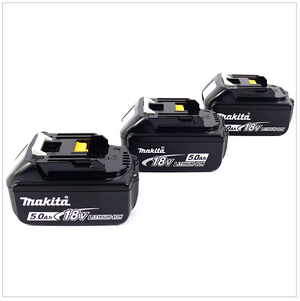 Makita BL 1850 B 18 V - 5,0 Ah Li-Ion Akku 3er Pack