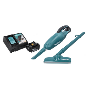 Makita DCL 180 RF1 Akku Staubsauger 18 V Grün + 1x Akku 3,0 Ah + Ladegerät