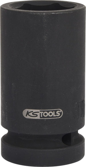 KS TOOLS 1" Sechskant-Kraft-Stecknuss, lang, 100 mm ( 515.1882 )