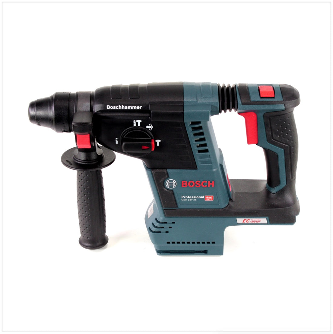 Bosch GBH 18 V-26 Marteau perforateur sans fil Professional SDS-Plus + GDE 18V-16 Aspiration des poussières + L-Boxx - sans batterie, sans chargeur