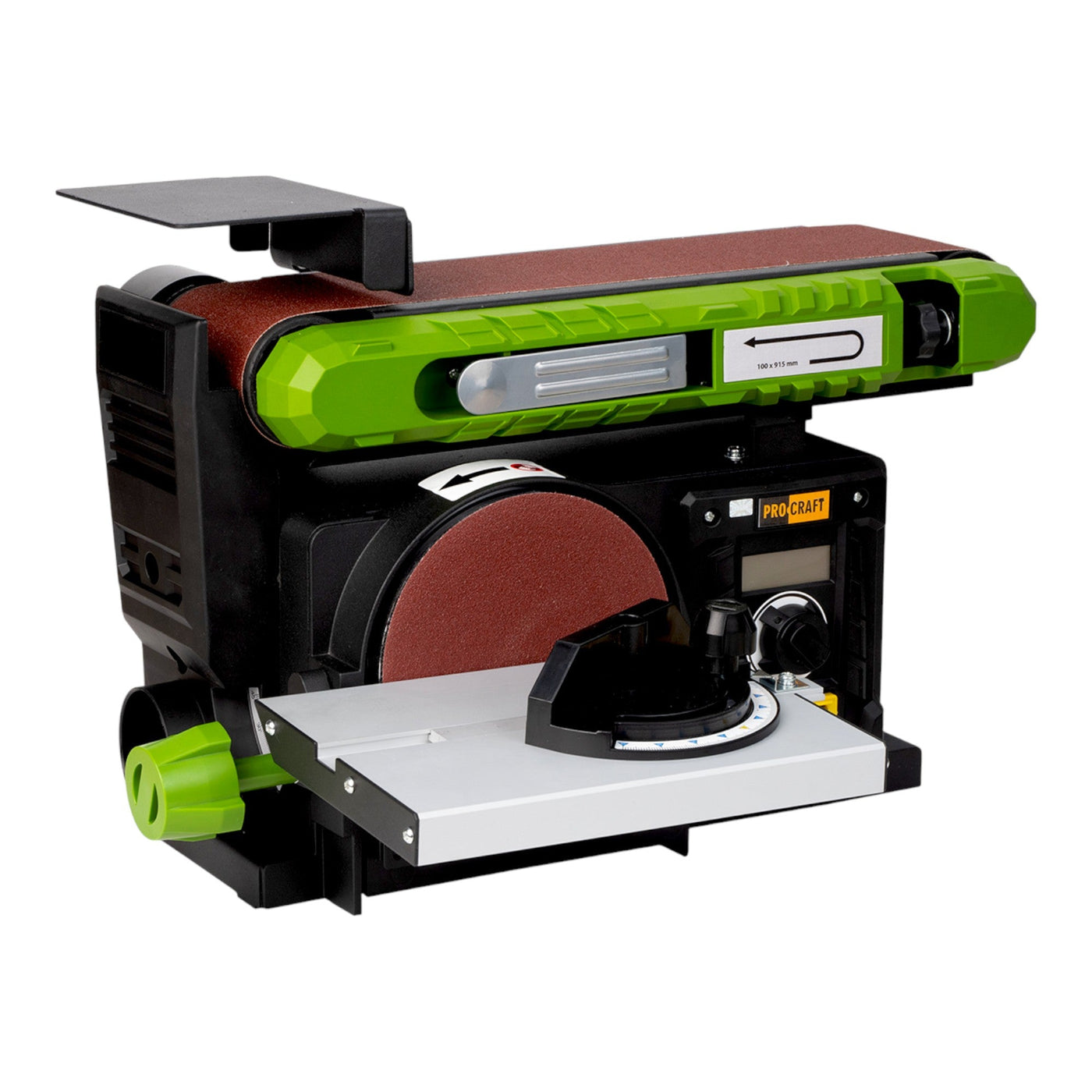 Procraft BDS400S Band- und Tellerschleifmaschine 400 Watt 915 x 100 mm