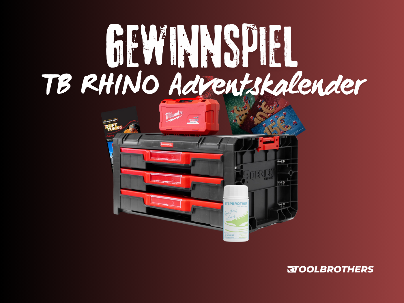 Gewinnspiel - Toolbrothers RHINO Adventskalender