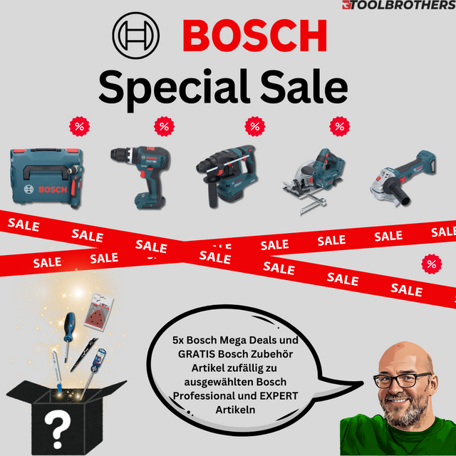 Bosch Professional Tools (Aktion: Mystery Zubehör)