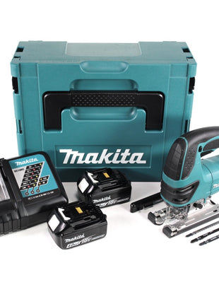 Makita DJV 180 RMJ Akku Stichsäge 18 V + 2x Akku 4,0Ah + Ladegerät + Makpac - Toolbrothers