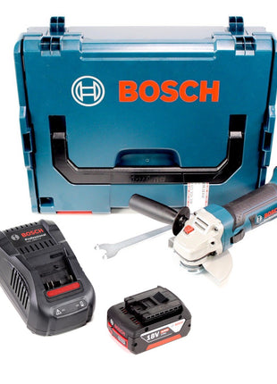 Bosch GWS 18-125 V-LI Akku Winkelschleifer 18V 125mm + 1x Akku 5,0Ah + Ladegerät + L-Boxx - Toolbrothers