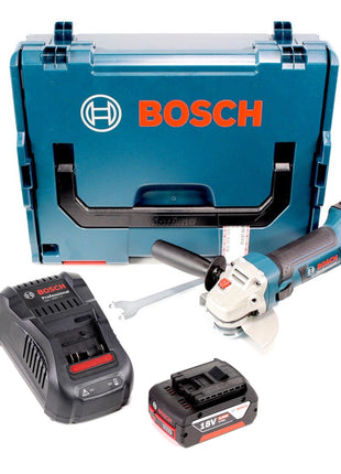 Bosch GWS 18-125 V-LI Akku Winkelschleifer 18V 125mm + 1x Akku 4,0Ah + Ladegerät + L-Boxx - Toolbrothers