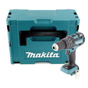 Makita DHP 480 ZJ Trapano avvitatore con percussione a batteria 18V + Valigetta MAKPAC - senza batterie, senza caricabatterie