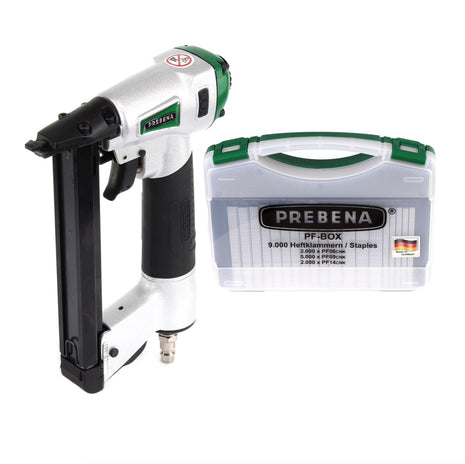 Prebena DNPF16 pneumatic nailer pneumatic stapler + PF-BOX staples 9,000 pcs