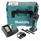 Makita DGD 800 RM1J Akku Geradschleifer 18 V + 1x Akku 4,0Ah + Ladegerät + Makpac - Toolbrothers