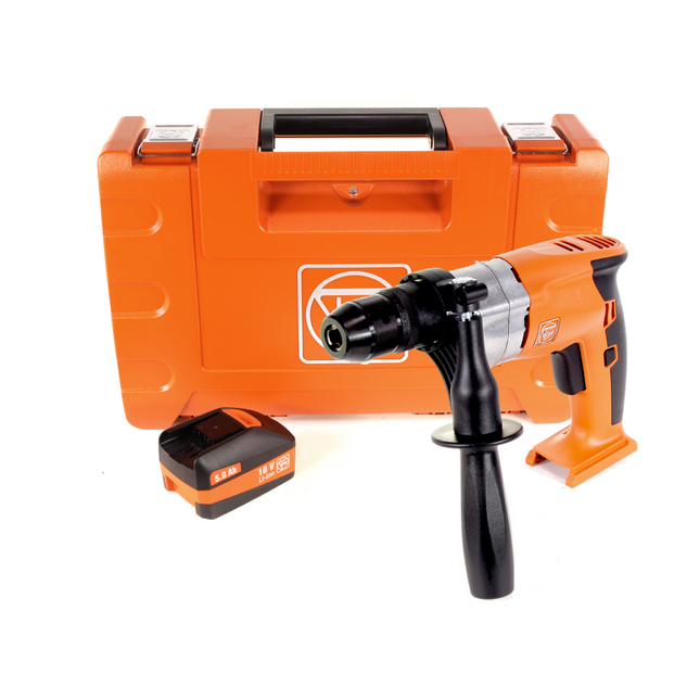 FEIN ABOP 10 Brushless 18 V Li-Ion Akku Bohrmaschine mit Metallbohrfutter + 1 x 5,0 Ah Akku im Koffer - Toolbrothers