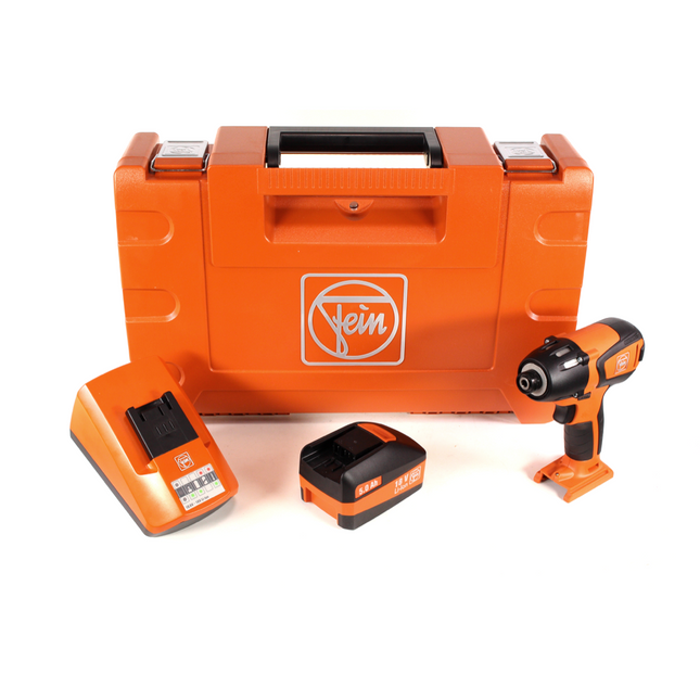FEIN ASCD 18-200 W4 18 V Li-Ion Brushless Akku Schlagschrauber + 1 x 5,0 Ah Akku + Ladegerät im Koffer - Toolbrothers