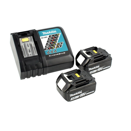 Makita DJR 188 RFJ Akku Reciprosäge 18 V Brushless Säbelsäge im Makpac + 2x 3,0 Ah Akku + Ladegerät - Toolbrothers