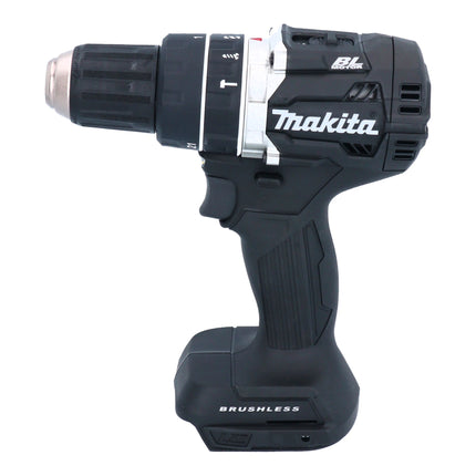 Makita DHP 484 SFJB-R taladro percutor inalámbrico 18 V 54 Nm sin escobillas negro + 2x baterías 3,0 Ah + cargador + RHINO