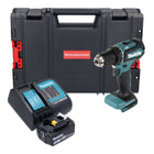 Makita DDF 485 SF1J-R cordless drill driver 18 V 50 Nm brushless + 1x rechargeable battery 3.0 Ah + charger + RHINO