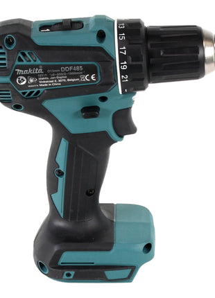 Makita DDF 485 SF1J-R akumulatorowa wiertarko-wkrętarka 18 V 50 Nm bezszczotkowa + 1x akumulator 3,0 Ah + ładowarka + RHINO