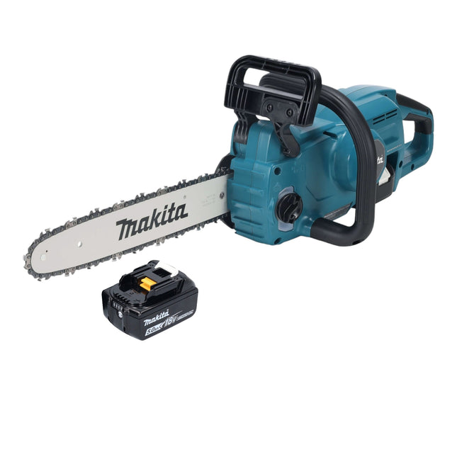 Makita DUC 357 TX3 cordless chainsaw 18 V 35 cm brushless + 1x battery 5.0 Ah - without charger