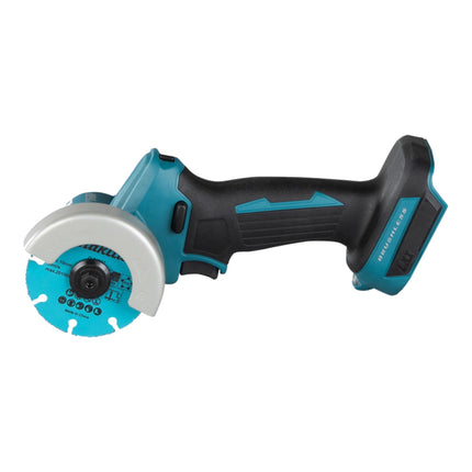 Makita DMC 300 RT1 cordless angle grinder 18 V 76 mm brushless + 1x rechargeable battery 5.0 Ah + charger