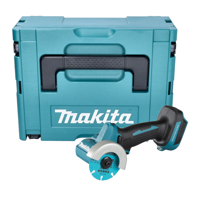 Makita DMC 300 ZJ cordless angle grinder 18 V 76 mm brushless + Makpac - without battery, without charger