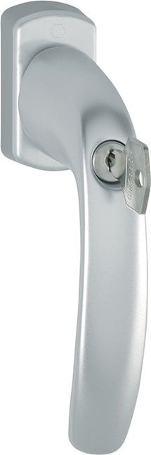 HOPPE window handle New York 0810S/U10 aluminium F8707 / dark brown ( 3000203673 )