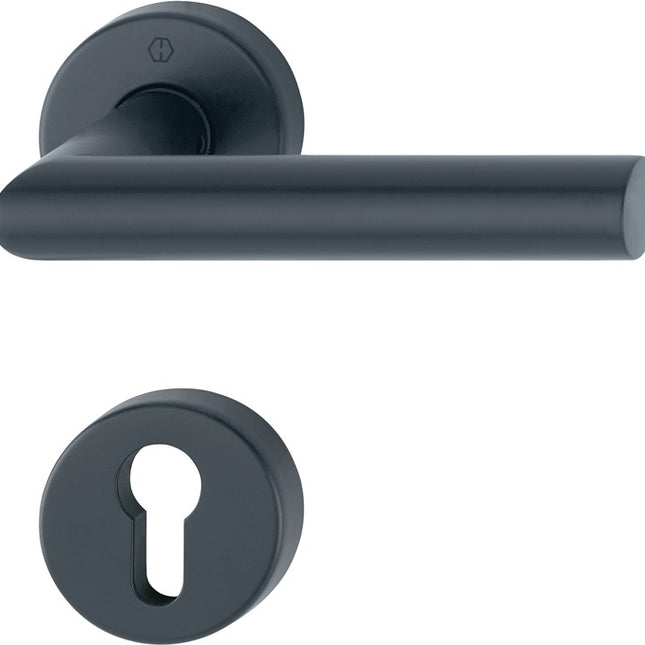 HOPPE Escutcheon set Amsterdam E1400Z/42KV/42KVS Stainless steel F9714M ( 3000209762 )