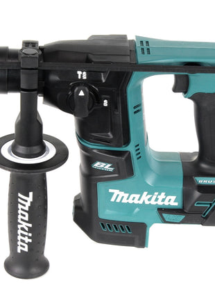 Makita DHR 171 18 V 2-stufig Brushless Akku Bohrhammer SDS Plus  + 2x Akku 6,0 Ah + Ladegerät + 5 tlg. Hartmetall Bohrer Set + Makpac - Toolbrothers