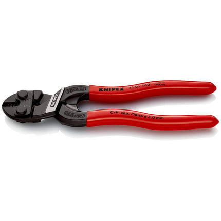 KNIPEX compact bolt cutters CoBolt(R) length 160 mm plastic coating ( 4000810891 )