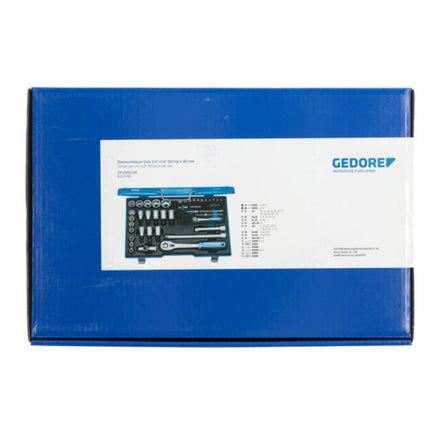 GEDORE Steckschlüsselsatz 19 V20U-10 50-teilig 1/4 + 1/2 ″ ( 4000820550 )