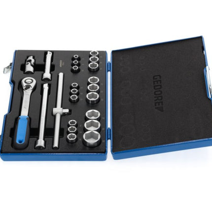 Zestaw kluczy nasadowych GEDORE 19 EMU-20 23-częściowy 1/2 ″ ( 4000880494 )