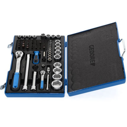 GEDORE Steckschlüsselsatz 19 V20U-20 81-teilig 1/4 + 1/2 ″ ( 4000880519 )