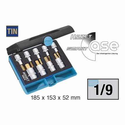 HAZET socket spanner set 986/9 / 986/9 N 9-piece ( 8000466925 )