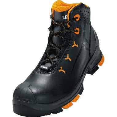 Sicherheitsstiefel uvex uvex 2 47 knöchelhoch Leder schwarz/orange ( 9199106211 )