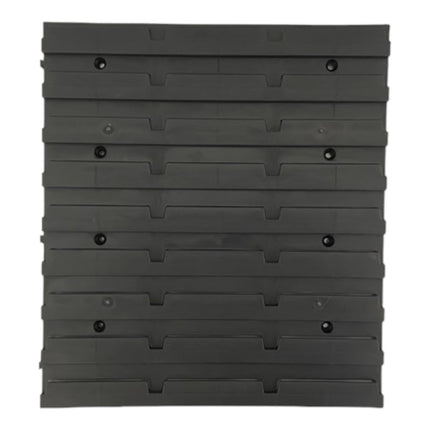 Zestaw pojemników systemowych Qbrick nr 1 Ściana warsztatowa 39 x 35 cm z 4 pojemnikami do skrzyń System ONE i System TWO