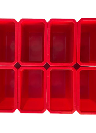 Qbrick System Container Set No. 2 Workshop wall 39 x 35 cm with 8 containers for System ONE and System TWO cases